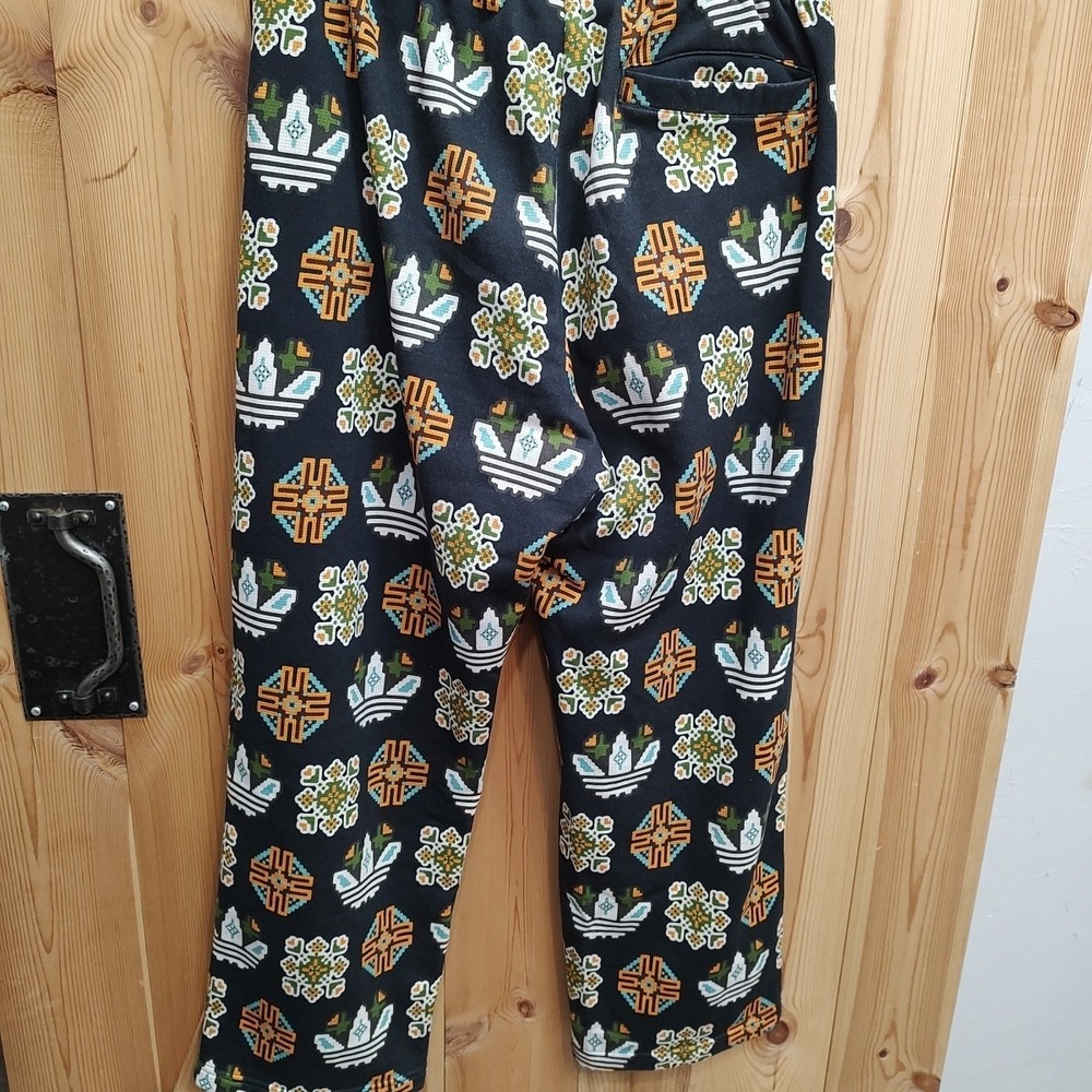 Adidas All over Print Tile Sweat Pants Track Graphic JW3503 Men's Sz Large - Picture 3 of 7